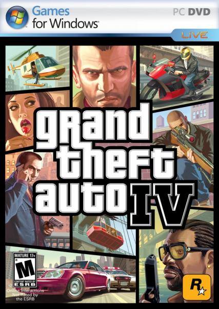 Grand Theft Auto IV GTA 4 Cover 