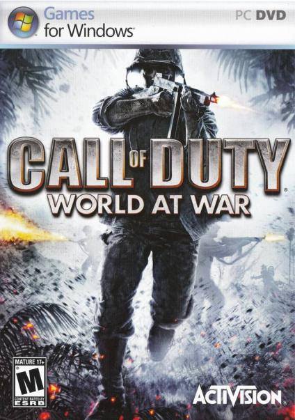 Call of Duty: World at War dvd cover