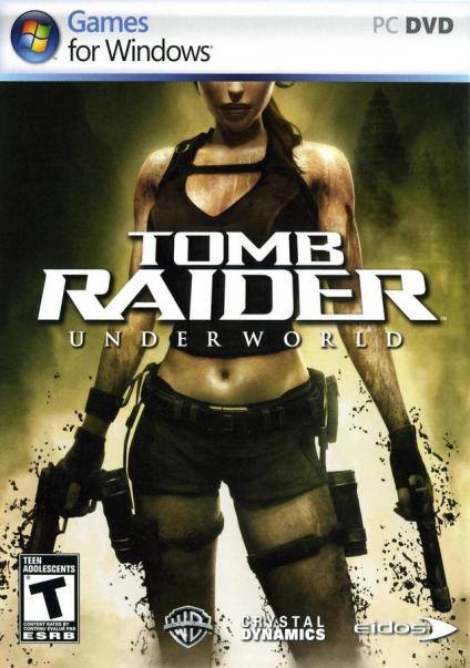 Tomb Raider: Underworld dvd cover