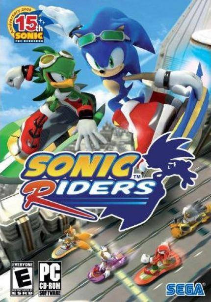 Sonic Riders dvd cover