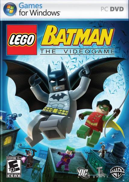LEGO Batman: The Videogame dvd cover