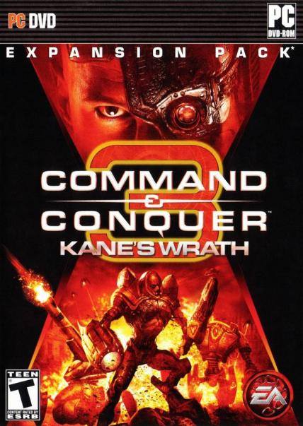 Command & Conquer 3: Kane's Wrath dvd cover