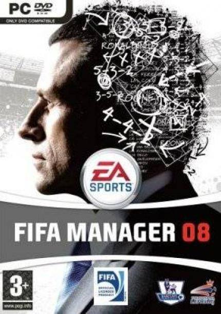 FIFA Manager 08 dvd cover