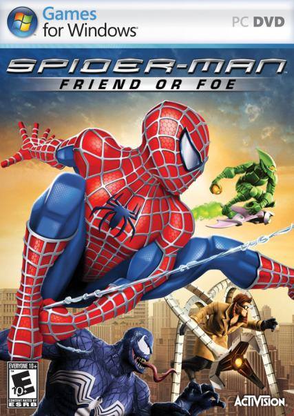 Spider-Man: Friend or Foe dvd cover