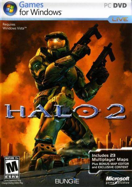 Halo 2 dvd cover