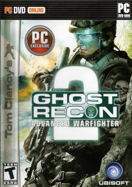 Tom Clancy's Ghost Recon Advanced Warfighter 2 dvd cover