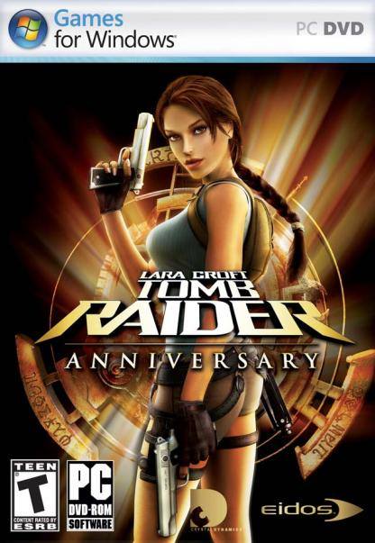 Tomb Raider: Anniversary dvd cover