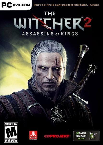 The Witcher 2: Assassins of Kings dvd cover