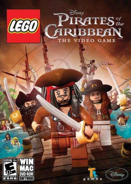 LEGO Pirates of the Caribbean: The Video Game dvd cover