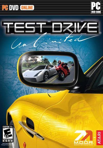 Test Drive Unlimited dvd cover