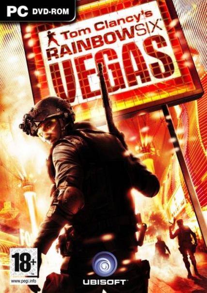 Tom Clancy's Rainbow Six Vegas dvd cover