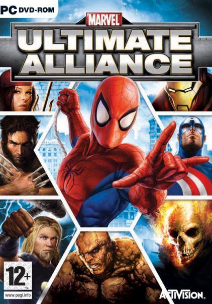 Marvel: Ultimate Alliance dvd cover