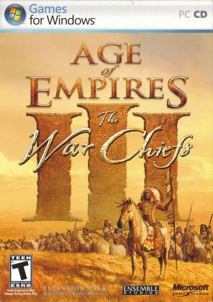 Age of Empires III: The WarChiefs dvd cover