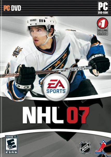 NHL 07 dvd cover