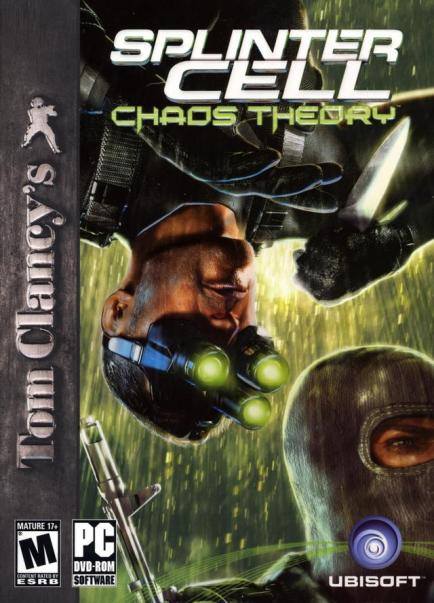 Tom Clancy's Splinter Cell Chaos Theory dvd cover