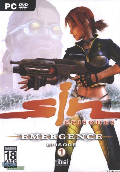 SiN Episodes: Emergence dvd cover