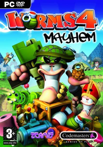 Worms 4: Mayhem dvd cover