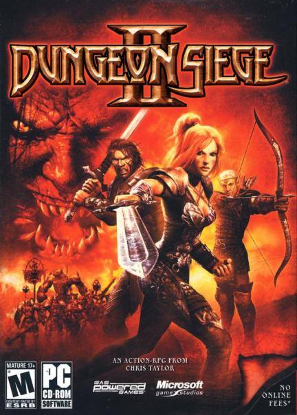 Dungeon Siege II dvd cover
