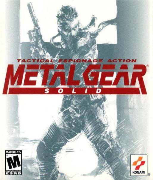 Metal Gear Solid dvd cover