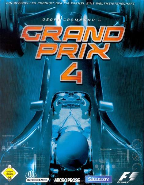 Geoff Crammond's Grand Prix 4 dvd cover