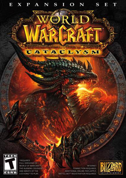 World of Warcraft: Cataclysm dvd cover