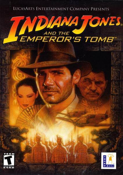 Indiana Jones and the Emperor's Tomb dvd cover
