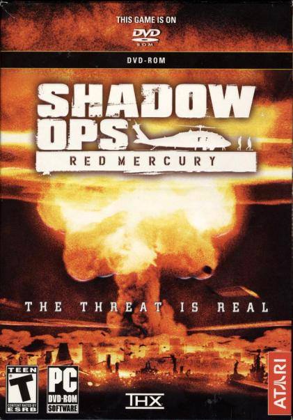 Shadow Ops: Red Mercury dvd cover