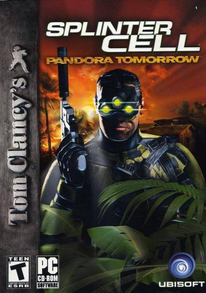 Tom Clancy's Splinter Cell Pandora Tomorrow dvd cover