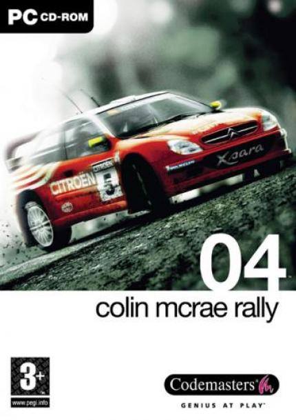 Colin McRae Rally 04 dvd cover