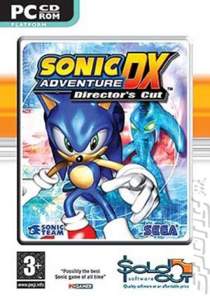 Sonic Adventure DX Director's Cut dvd cover