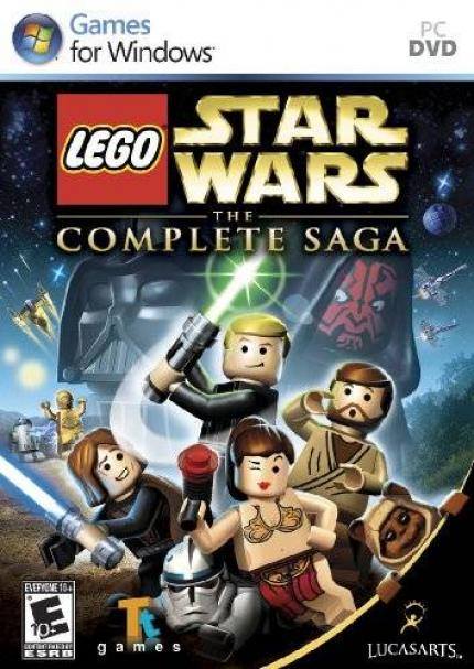 Lego Star Wars: The Complete Saga dvd cover