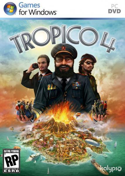 Tropico 4 dvd cover