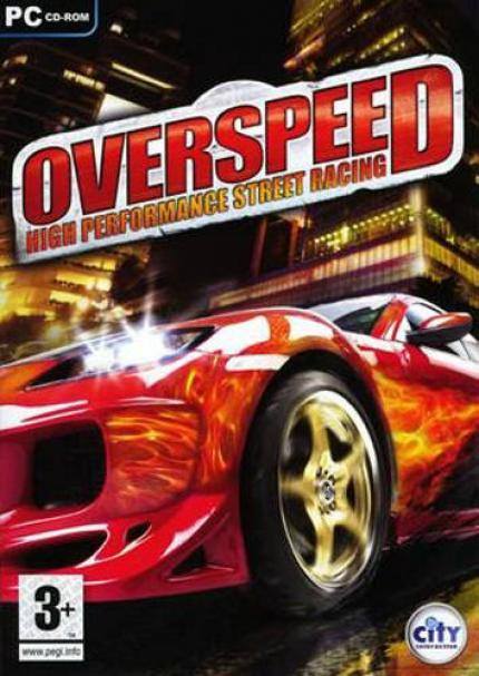 Overspeed: High Performance Street Racing dvd cover