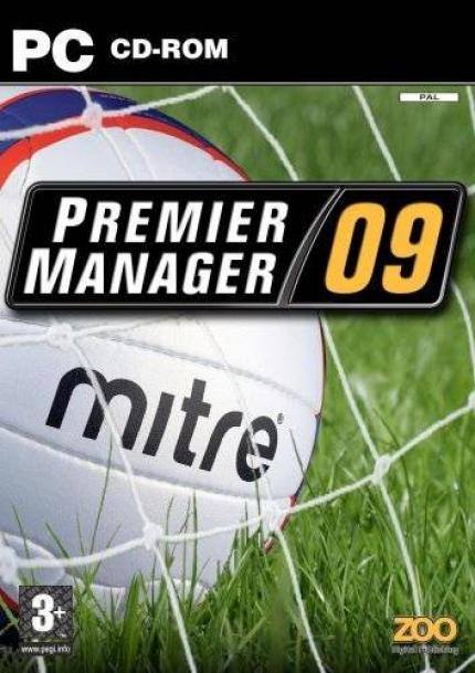 Premier Manager 09 dvd cover