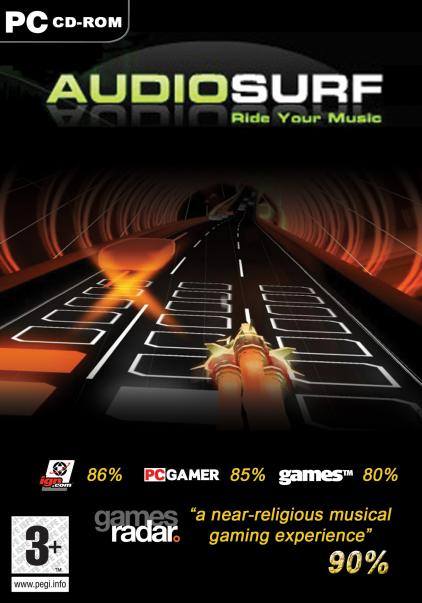AudioSurf dvd cover