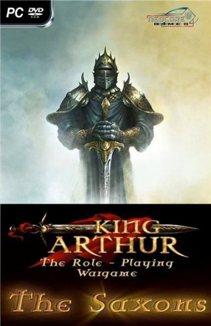 King Arthur: The Saxons dvd cover