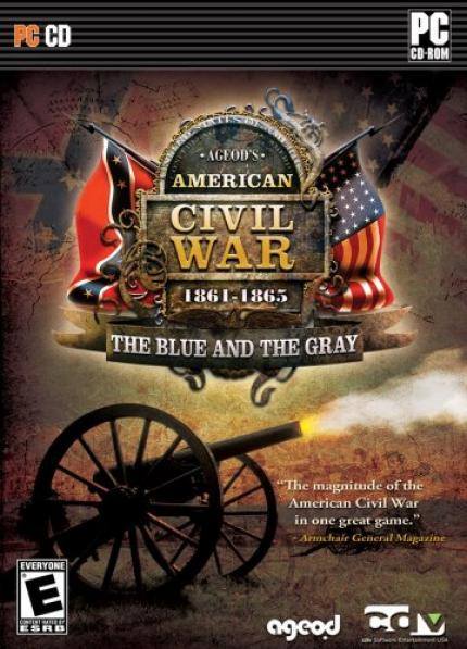 AGEOD's American Civil War: 1861-1865 - The Blue and the Gray dvd cover
