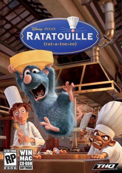 Disney/Pixar Ratatouille dvd cover