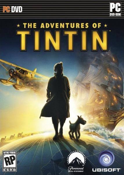 The Adventures of Tintin: Secret of the Unicorn dvd cover