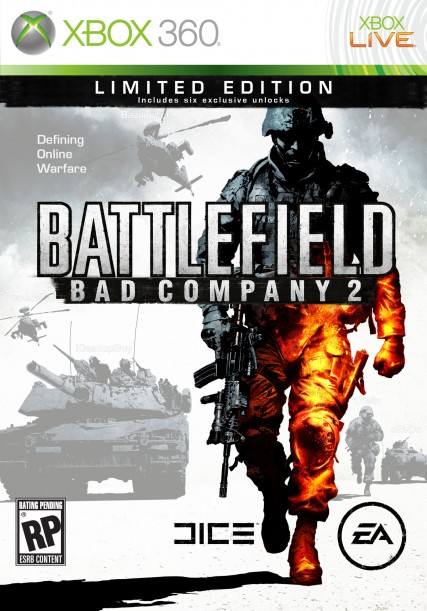 Battlefield: Bad Company 2 dvd cover