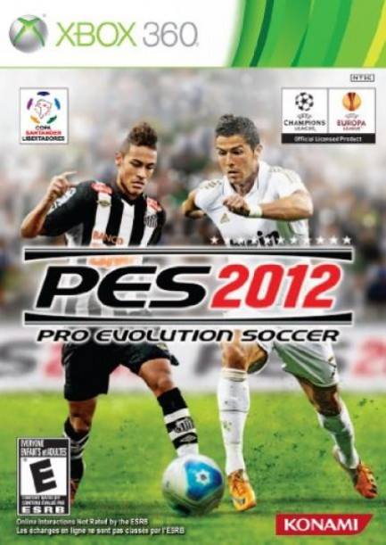 Pro Evolution Soccer 2012 dvd cover