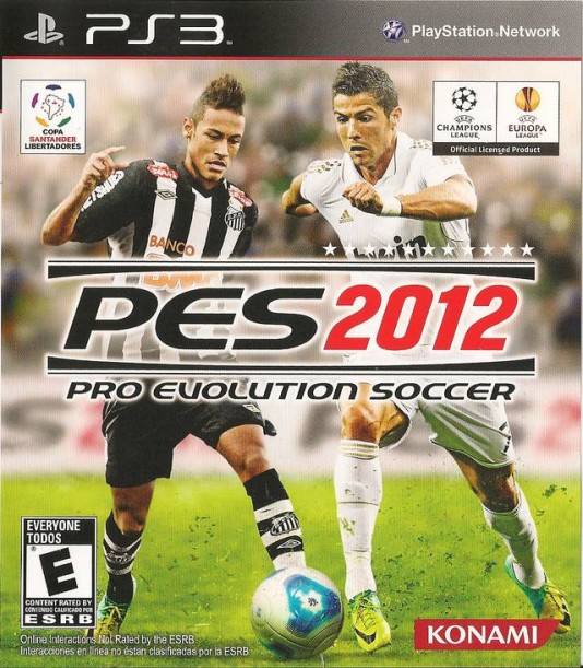 Pro Evolution Soccer 2012 dvd cover