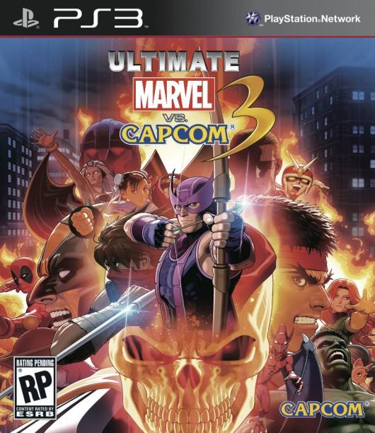 Ultimate Marvel vs. Capcom 3 dvd cover