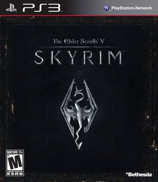 The Elder Scrolls V: Skyrim dvd cover