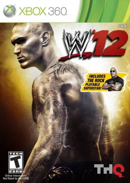 WWE '12 Cover 