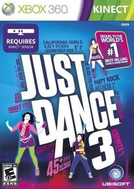 Just Dance 3 dvd cover