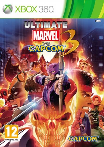 Ultimate Marvel vs. Capcom 3 dvd cover