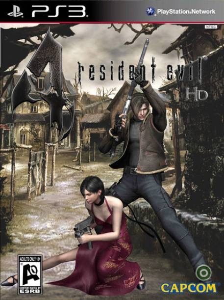 Resident Evil 4 HD dvd cover