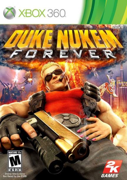 Duke Nukem Forever dvd cover