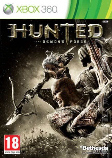 Hunted: The Demon's Forge dvd cover